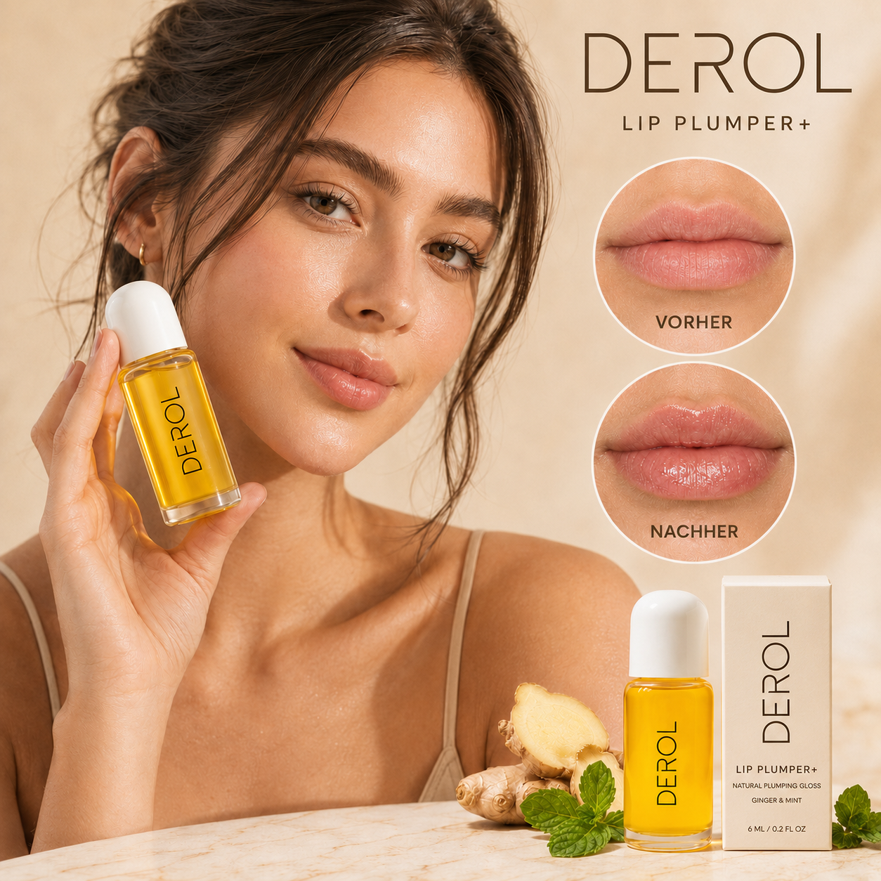 DEROL™ Lip Plumper+